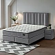 Υπνοδωμάτιο με ταπετσαρία και στρώμα MINI MOONLIGHT 140 x 200 - γκρι 16