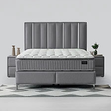 Υπνοδωμάτιο με ταπετσαρία και στρώμα MINI MOONLIGHT 160 x 200 - γκρι 16
