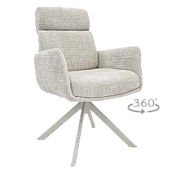Dining chair TORVA 6 - white 01
