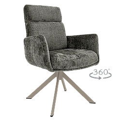 TORVA dining chair - graphite 93