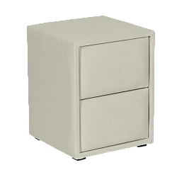 Κομοδίνο υπνοδωματίου PERRY LUX - κρεμ 01