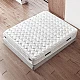 Тапицирана спалня с матрак ASTRA 180 x 200 - перла SY
