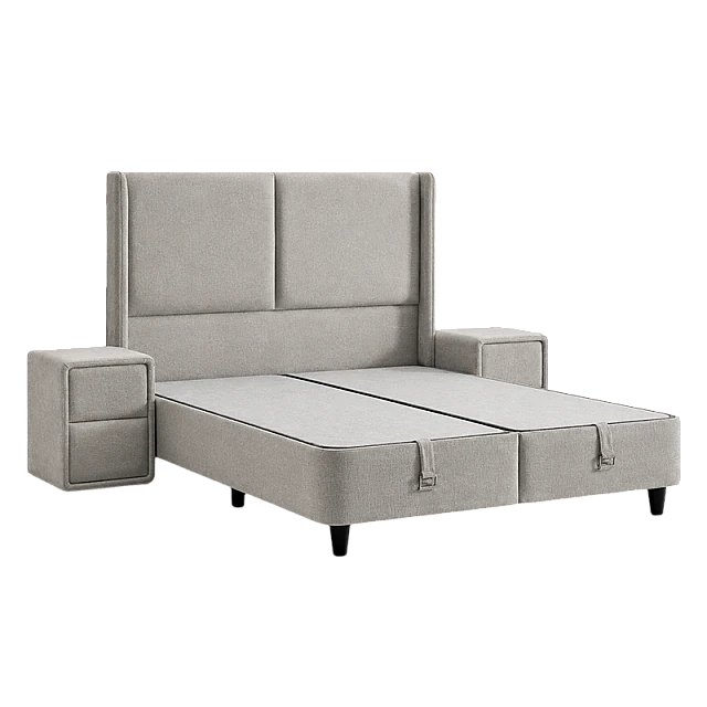 Υπνοδωμάτιο με ταπετσαρία και στρώμα DIANA 140 x 200 - pearl SY