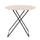 Folding table AMAL - gray oak