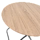 Folding table AMAL - gray oak