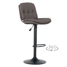 Bar stool CASCADE - dark brown