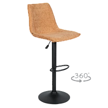Bar stool MAVIS - orange