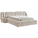 Υπνοδωμάτιο με ταπετσαρία και στρώμα BUMBY LUX 160 x 200 - pearl SY