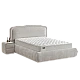 Υπνοδωμάτιο με ταπετσαρία και στρώμα NOVA 140 x 200 - pearl SY