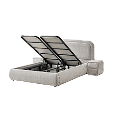Υπνοδωμάτιο με ταπετσαρία και στρώμα NOVA 160 x 200 - pearl SY