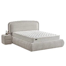 Υπνοδωμάτιο με ταπετσαρία και στρώμα NOVA 180 x 200 - pearl SY