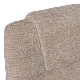 Electric massage chair with stool SINES - cream