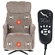 Electric massage chair LORDELO - brown
