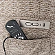Electric massage chair LORDELO - brown