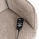 Electric massage chair LORDELO - brown