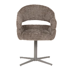 Dining chair VELASCO - dark brown MC