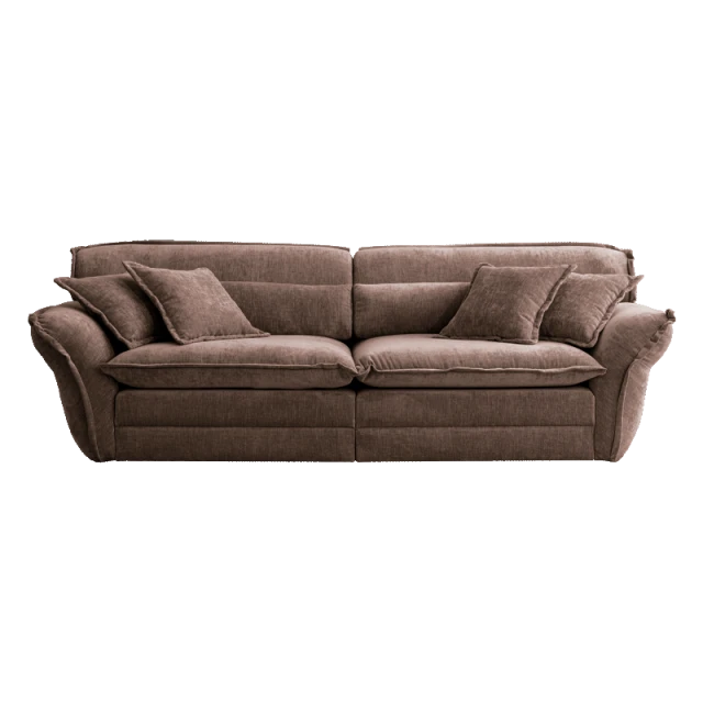 Three-piece sofa MELLOW - coffee