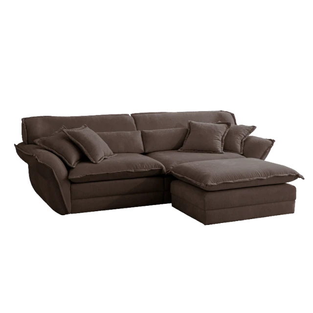 Three-piece sofa MELLOW - coffee