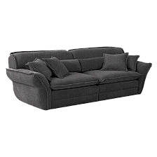 Sofa three-seater MELLOW - dark gray