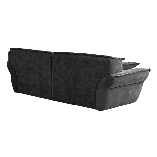 Sofa three-seater MELLOW - dark gray