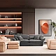 Sofa three-seater MELLOW - dark gray