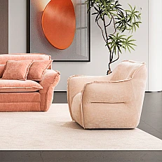 Armchair MELLOW - cream