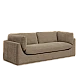 Sofa three-seater HAMAR - sand