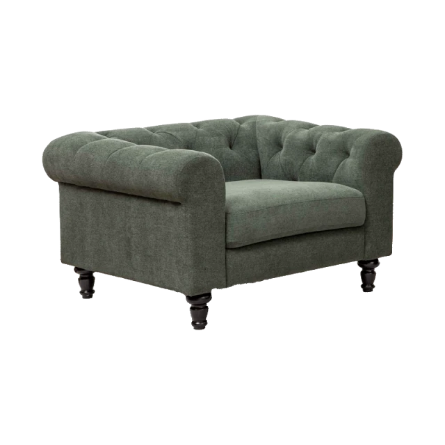 CHESTER armchair - dark green