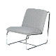 Visitor chair 1142 - gray