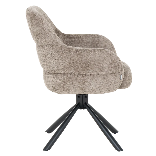 Dining chair BANGOR - brown