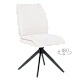 Dining chair NEWRY - ivory