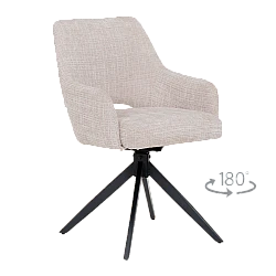 HEREFORD dining chair - cream