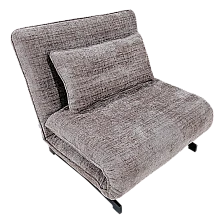 OLIVIA reclining armchair - brown