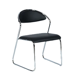 Visitor chair 1145 - black