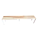 Dressing room bench Carmen CR-1051 J - 200 - gray