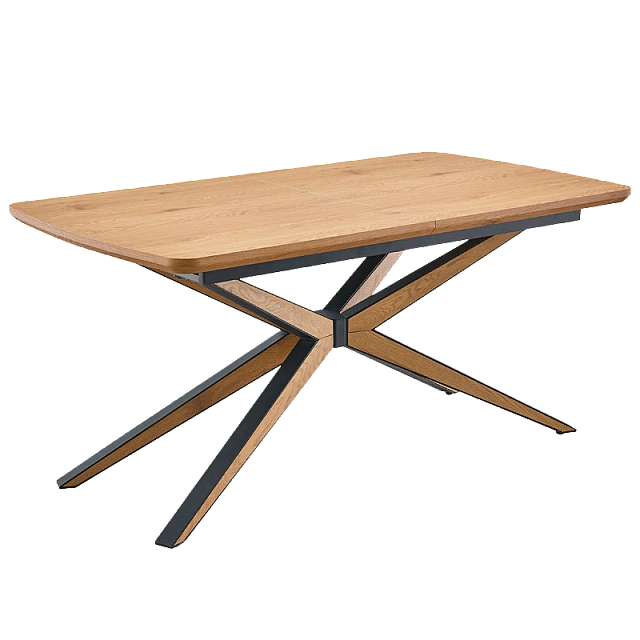 Extendable dining table PADUA 120 - ash