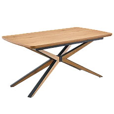 Extendable dining table PADUA 160 - ash