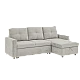 Corner sofa bed DEMBA - sand