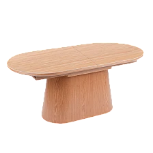 Extendable dining table MINEROS - ash