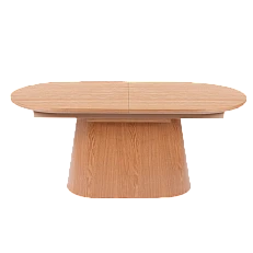 Extendable dining table MINEROS - ash