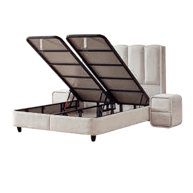 Υπνοδωμάτιο με ταπετσαρία και στρώμα MAGNUM 160 x 200 - pearl SY