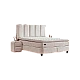 Υπνοδωμάτιο με ταπετσαρία και στρώμα MAGNUM 160 x 200 - pearl SY