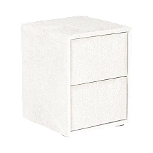 Bedroom bedside table LOUVRE - ivory AN