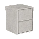 Bedroom bedside table ASTORIA - pearl 01