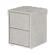 Bedroom bedside table ASTORIA - pearl 01