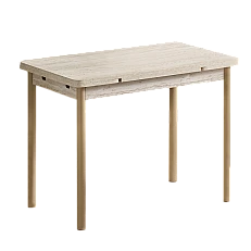 Extendable dining table TIANA - Oak Trevi BGE