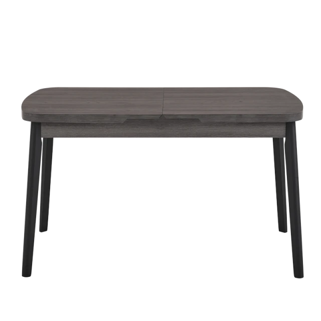 Extendable dining table DUERO - anthracite BL