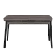 Extendable dining table DUERO - anthracite BL