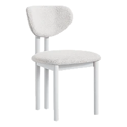 Dining chair MURCIA - white SCM