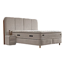 Υπνοδωμάτιο με ταπετσαρία και στρώμα MONACO 160 x 200 - μπεζ AN